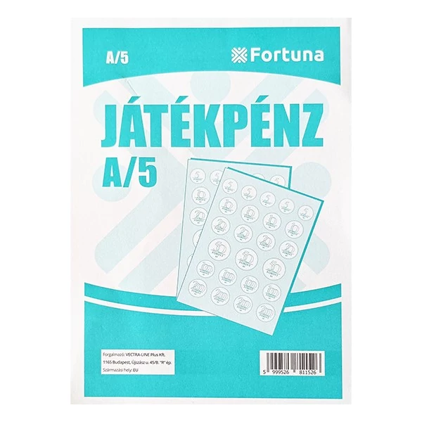Játékpénz FORTUNA