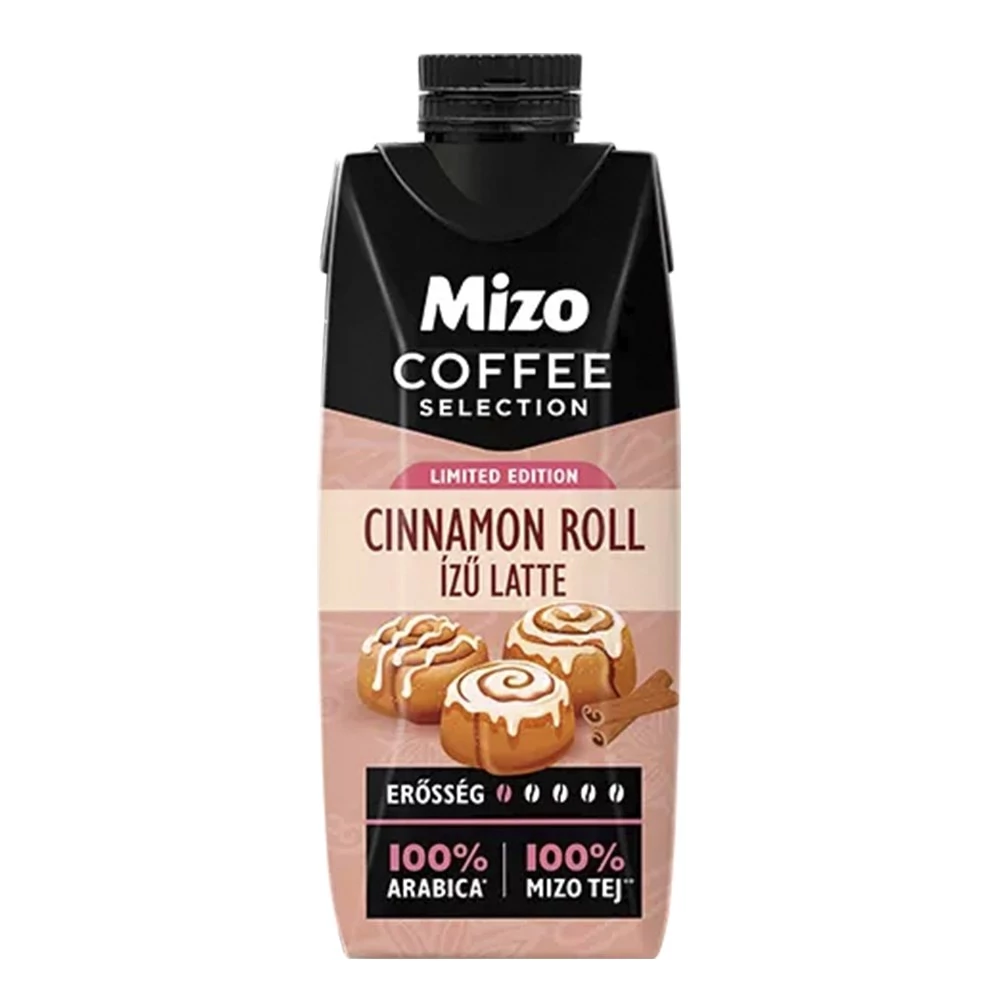Kávés tej MIZO Coffe Selection Cinnamon roll UHT 0,25L