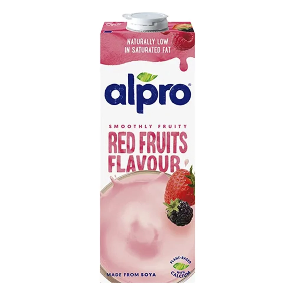 Növényi ital ALPRO szójaital pirosgyümölcs 1L
