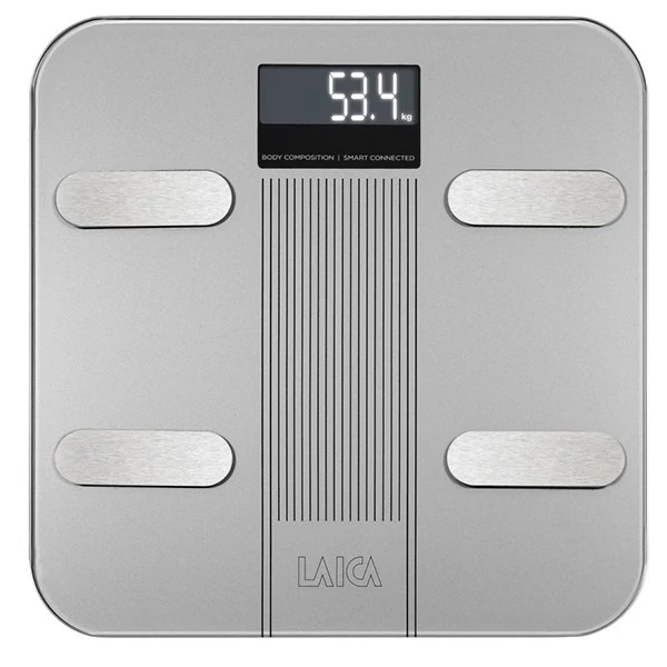 Személymérleg LAICA okos elektronikus testtömeg összetételes APP 180 kg / 100 g