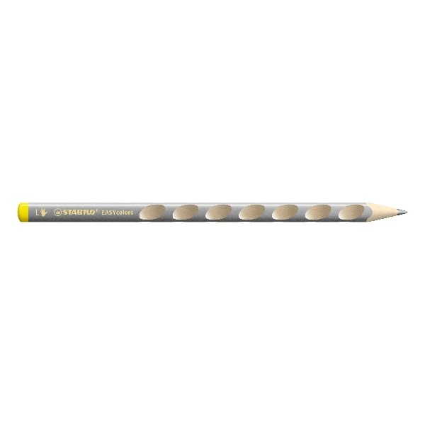 Színes ceruza STABILO Easycolors háromszögletű balkezes ezüst