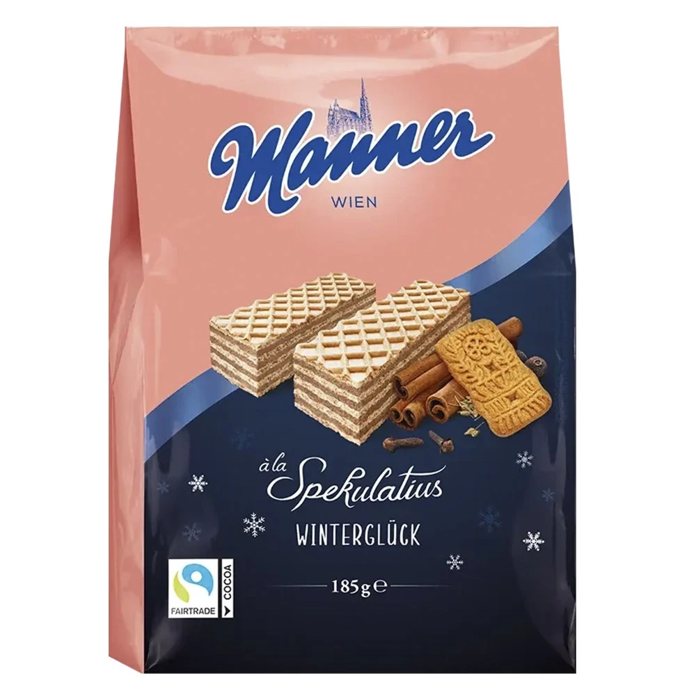 Töltött ostya MANNER spekulatius ízű 185 g