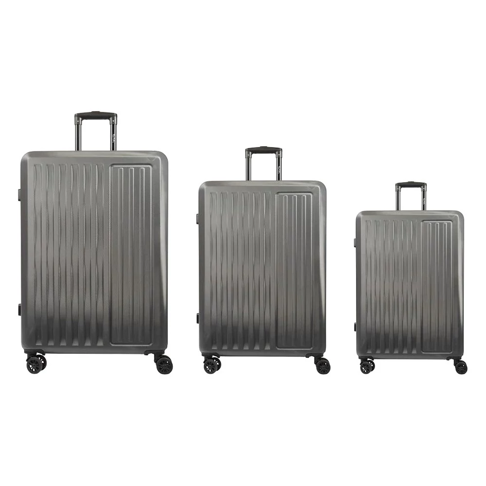 Utazótáska szett PIERRE CARDIN 3db szürke