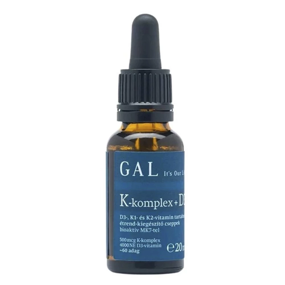 Vitamin GAL K-komplex + D3-vitamin 20 ml
