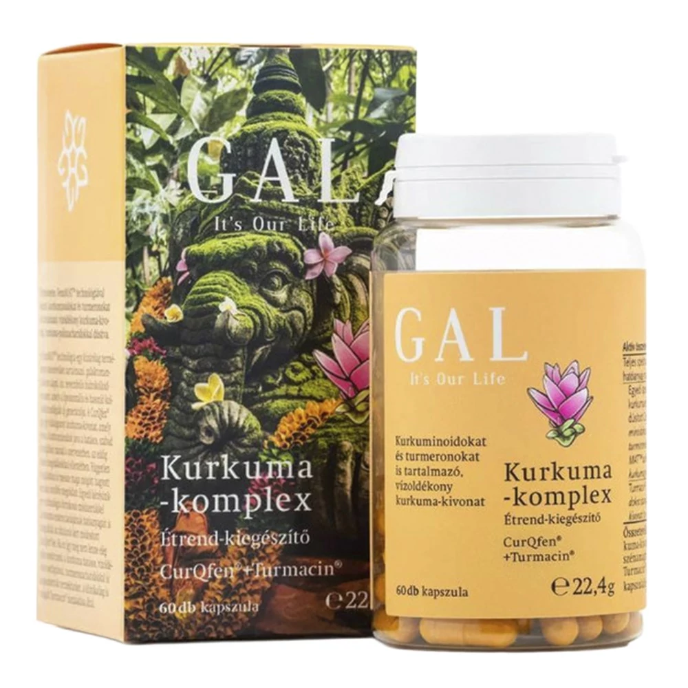 Vitamin GAL Kurkuma-komplex 60 darab
